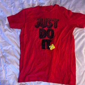 Nike, boys medium, red shirt